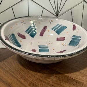 Vintage Ceramic Bowl *Signed*